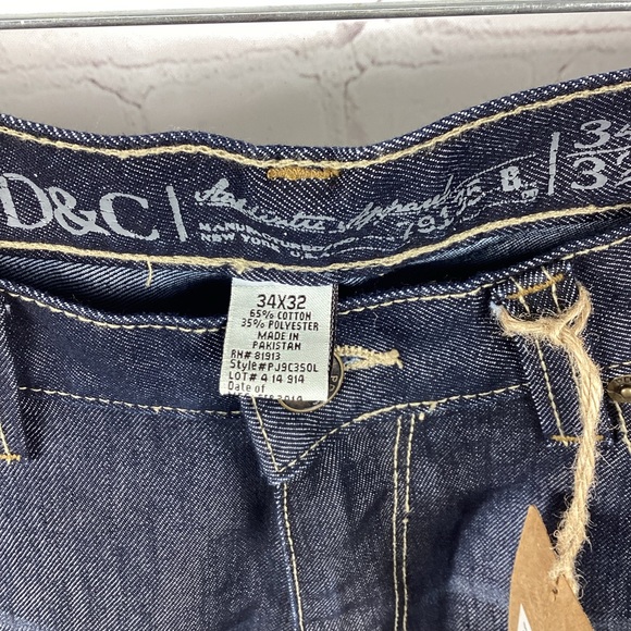 NWT PD&C Men’s Relaxed Fit Denim Jeans Men’s Size 34x32 - Picture 5 of 10